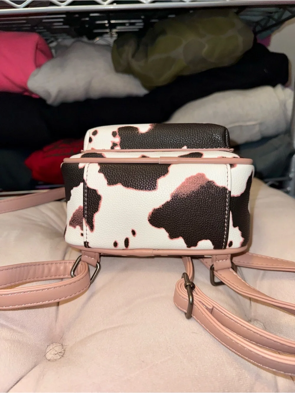 Wrangler Cow Print Mini Back Pack - NEW